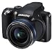 Samsung WB5000 Digitalkamera (12 Megapixel, 26mm Weitwinkel, 24x optischer Zoom, 7,6 cm (3 Zoll) TFT LCD, USB 2.0 (Hi-Speed), Duale Bildstabilisation) schwarz