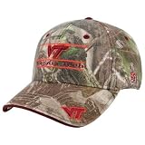 The Game Virginia Tech Hokies Camo Bar Flex Fit Hat