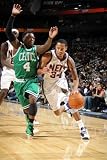 Boston Celtics v New Jersey Nets: Nate Robinson and Devin Harris Photographic Poster Print by Nathaniel S. Butler, 28x42