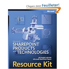 Microsoft Sharepoint Products and Technologies Resource Kit