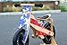 Kinderfeets Retro Wooden Balance Bike, Stars & Stripes