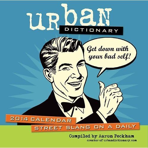 2014 URBAN DICTIONARY DAILY Page-A-day Box / Desk Calendar