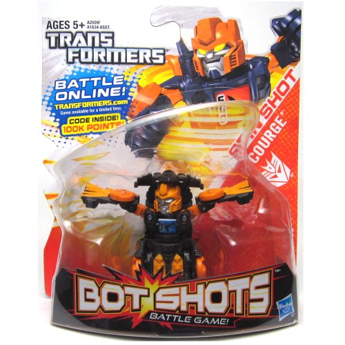 Transformers, Bot Shots Series 2 Figure, Spin Shot Scourge