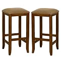 2 Pc Mission Antique Oak Stools - Antique Oak (29"H)