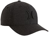 Hurley Men's One And Only Black Flexfit Hat