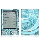 Flores Agua Design Protective Decal Skin Sticker for Sony Digital Reader PRS-505 Models