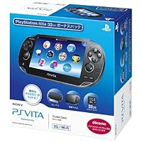 PlayStation Vita 3G/Wi-Fiモデル クリスタル・ブラック 32GBボーナスパック (PCHJ-10005)