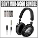 Sony MDR-NC60 Noise Canceling Headphone w/ Accessory Bundle