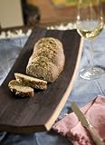 True Fabrications Used Wine Oak Barrel Bread Board Cutting Board (made from recycled and used wine barrels)