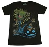 TS801 Alice In Wonderland Tim Burton Disney Cheshire Cat Movie T-Shirt
