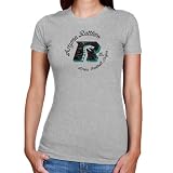 Arizona Rattlers Ladies Ash Circle Script Slim Fit T-shirt