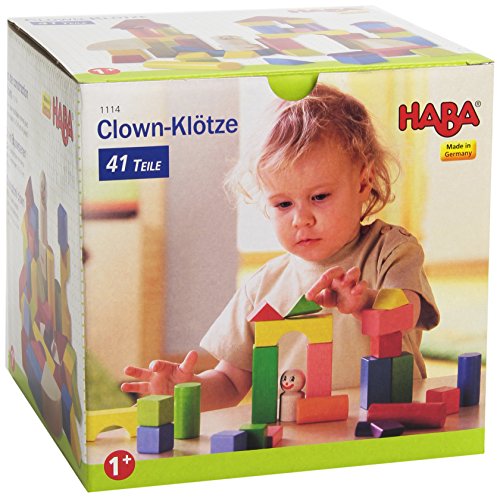 Haba Clown Blocks 41 Piece