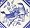 Blue Toile Rose Chintz Bird Design Dinner Plate