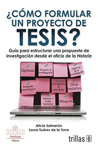 ¿Comó formular un proyecto de tesis? / How to formulate a thesis project? (Spanish Edition)