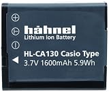 Produkt-Bild: H&auml;hnel HL-CA130 3,7V 1600mAh Ersatzakku (Typ Casio NP-130) passend f&uuml;r Exilim EX-H30, EX-ZR100