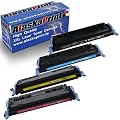 Set 4x Toner kompatibel f�r HP 2600N Q6000A Q6001A Q6002A Q6003A