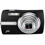 Olympus Mju 840 Digital Camera - Midnight Black (8.0MP, 5x Optical Zoom) 2.7" LCD