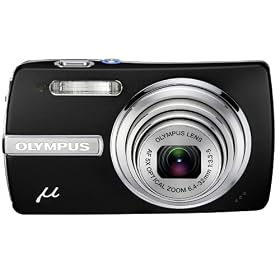 Olympus Mju 840 Digital Camera - Midnight Black (8.0MP, 5x Optical Zoom) 2.7" LCD