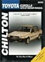 Toyota Corolla, 1970-87 (Chilton's Total Car Care Repair Manuals)