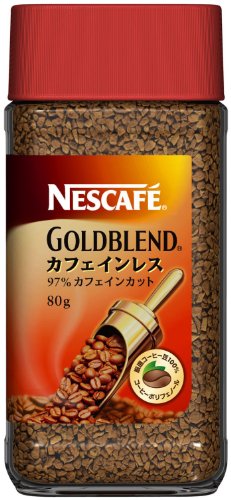 ネスカフェ ゴールドブレンド カフェインレス 80g