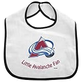 NHL McArthur Colorado Avalanche Infant White Little Fan Bib