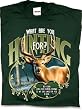Deer Hunting 2 Adult T-Shirt