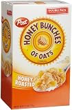 Honey Bunches of Oats Honey Roasted Cereal, 48-Ounce Boxes (Pack of 2)