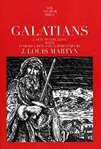 Galatians (The Anchor Yale Bible Commentaries)