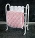 Dolls House Furniture Bathroom White Towel Rail Rack 33