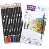 Derwent Academy Colouring Pencils Tin (Set of 12)