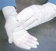Smooth Stretch Gloves in Solid White, Two Lengths