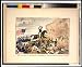 Col. Harney's brilliant charge at the Battle of Cerro Gordo (Reprint measured in inches 24 x 20)