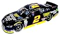 2X AUTOGRAPHED 2015 Brad Keselowski & Rusty Wallace #2 Miller Genuine Draft Racing MGD (Vintage Retro Throwback) Signed Lionel 1/24 NASCAR Diecast Car with COA (#0054 of only 1,089 produced!)