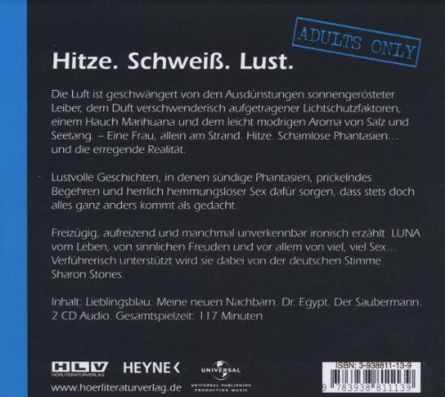 Saftig, Erotische Storys - Schamlose Phantasien und die erregende Realität , gesprochen von Luna, 2 Audio-CDs