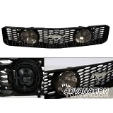 2005 2006 2007 2008 2009 NEW Black Grille Grill with Smoke Lens Foglights Mustang V6... by Godspeed