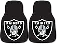 FANMATS NFL Oakland Raiders Nylon Face Carpet Car Mat