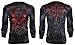 Archaic AFFLICTION Men THERMAL T-Shirt ACHILLES Tattoo Biker MMA UFC