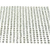 Wrapables&reg; Silver Crystal Diamond Sticker Adhesive Rhinestones, 1000 pieces