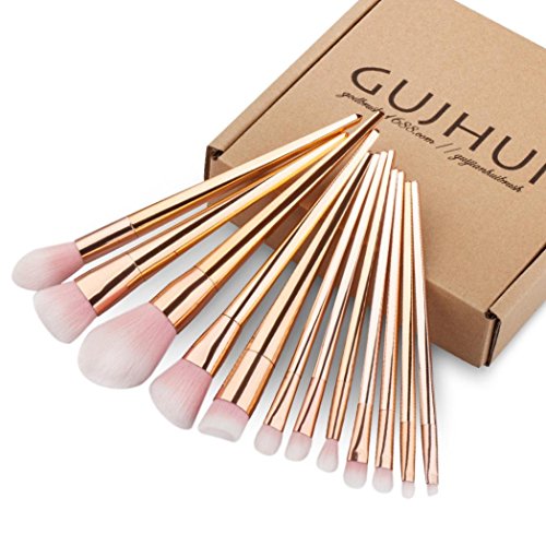 Abc 12pcs make up foundation eyebrow eyeliner blush cos…