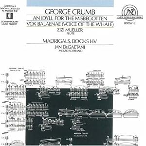 Works By George Crumb by George Crumb, Richard Wernick, University of Pennsylvania Chamber Players, Jan DeGaetani, and James Gemmell (Audio CD - 1992)