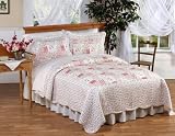 Charleston Country 3pc Quilt and Shams Bedding Set - Available in King and Queen