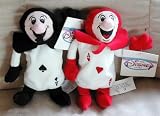 Disney Pair of Ace's From Alice and Wonderland Red and Black Card