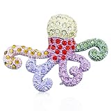 Multicolor Octopus Brooches And Pins
