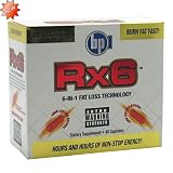 Bpi Rx6 6 In 1 Fat Loss Technology, 45-Count