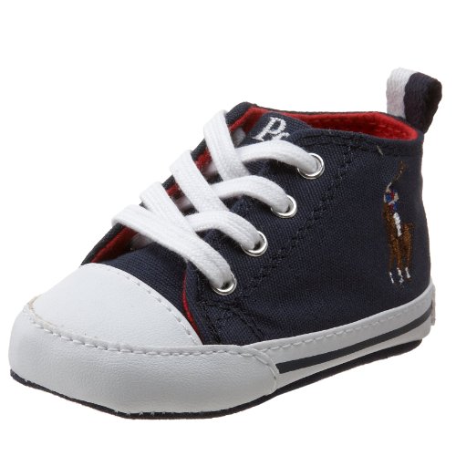 Ralph Lauren Layette Infant Toddler Bal Harbour Olympiad Hi Sneaker