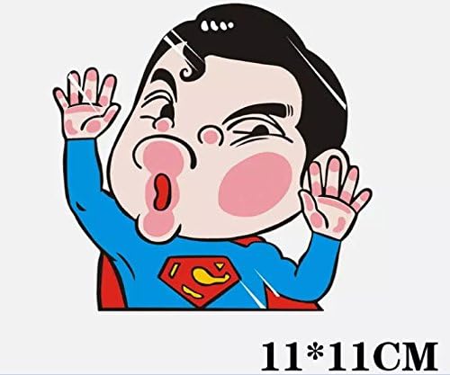 GC 11x11CM Superman Car Door Window Decoration Scratch Cover CS-008