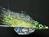 NEW FLIES Nuclee-r Holographic & Glow in Dark Floating Polaris Flies Holographic & Glow in Dark Floating Head Tube & Trolling Turbulator Fly #101