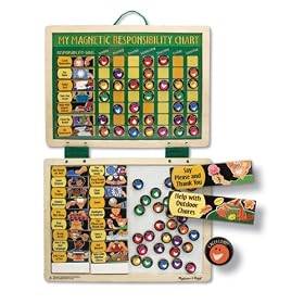 Melissa and Doug Deluxe Magnetic Responsibility Chart by Melissa & Doug