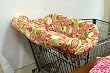 Shopping Cart / High Chair Seat Covers Pink Dotty Dot