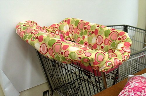 Buy Low Price ITZY RITZY SHOPPING CART AND HIGH CHAIR COVER BUBBLE DOT – PINK GC7060